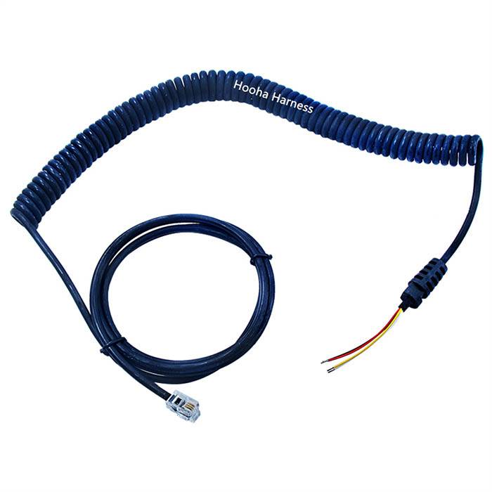 RJ11 coil cable