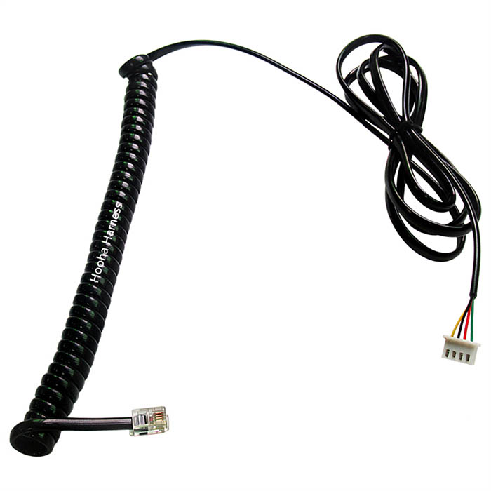 RJ11 to JXT XH 4p spiral cable