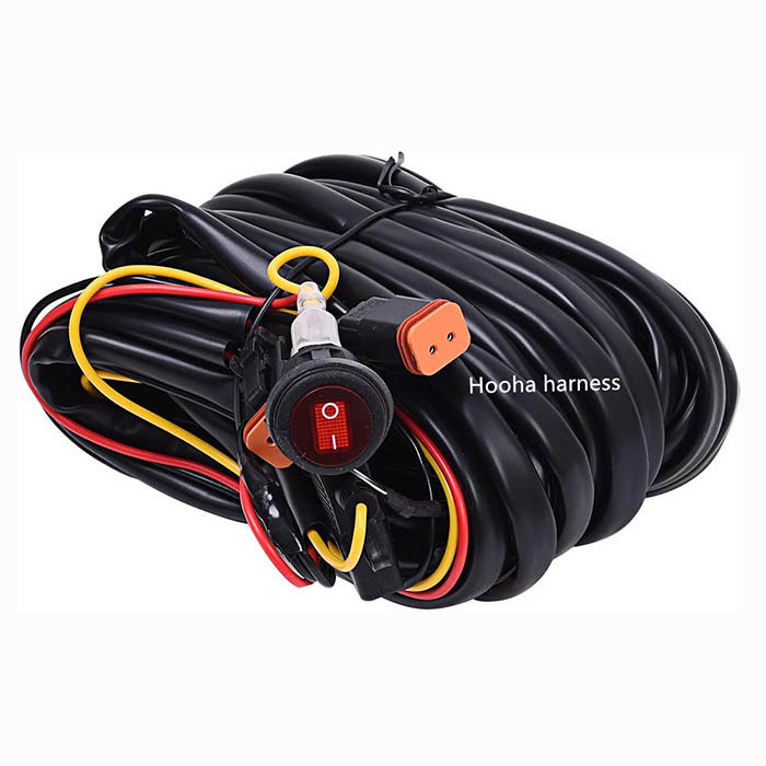 110W Wiring Harness 2P DT Connector