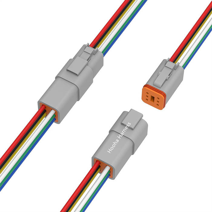 DT 6-Pin-Steckverbinder