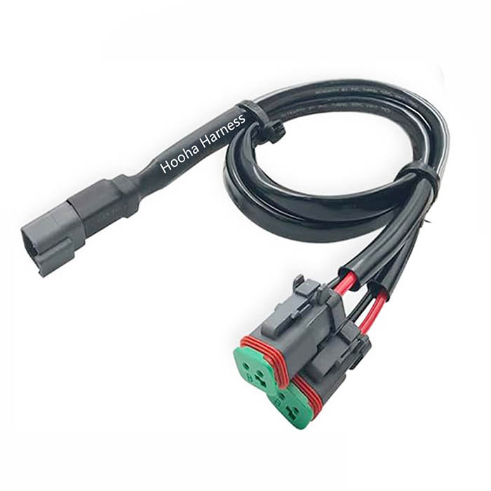 Conector madre DT DTM de doble salida