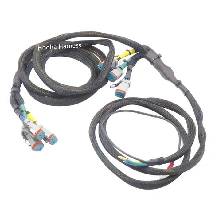 Tractor wire harness