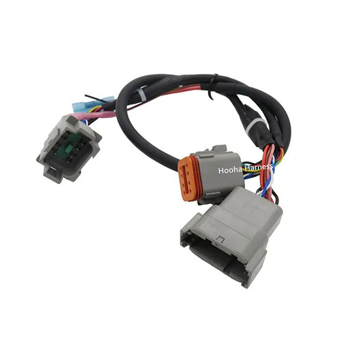 Cable dt del conector WM8P Wedgelock 8P DTM04-08Pa