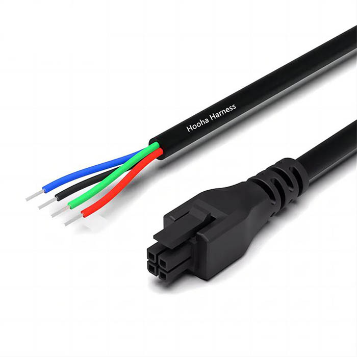 Molex 4-polige Umspritzung