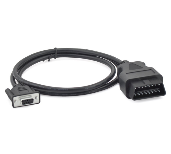 Cable D-sub de 9 pines a OBD II