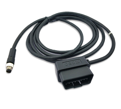 M8 6 pin male to OBD II cable