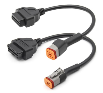 DT06-6S to OBD II Cable