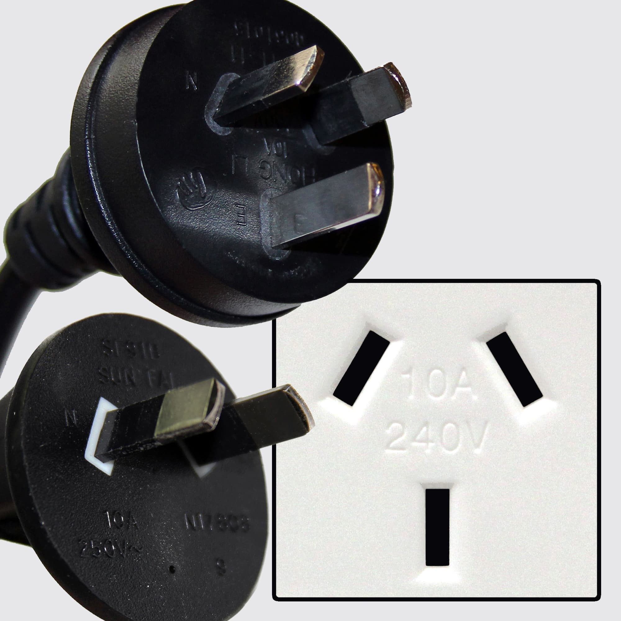 電力ケーブルAUS PLug（タイプI）