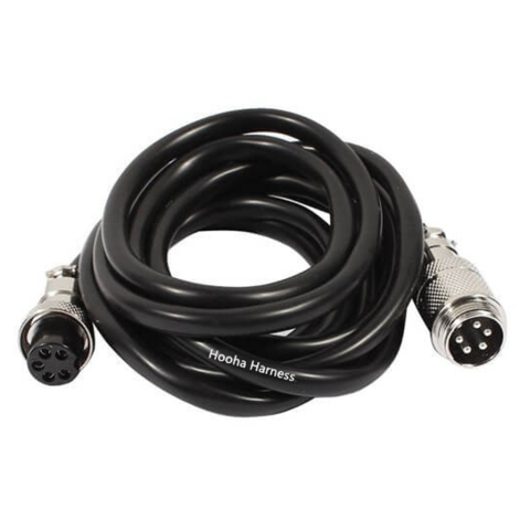 Cable de conector de 5 Pines gx16