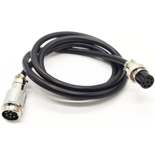 Cable de conector de 7 Pines gx16