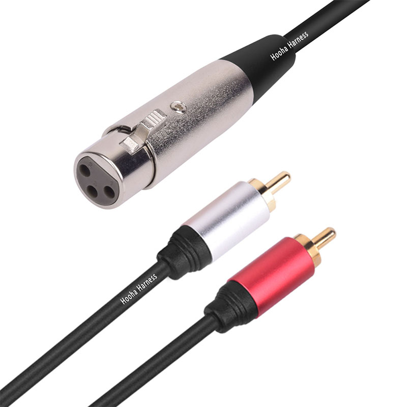 cable rca a xlr