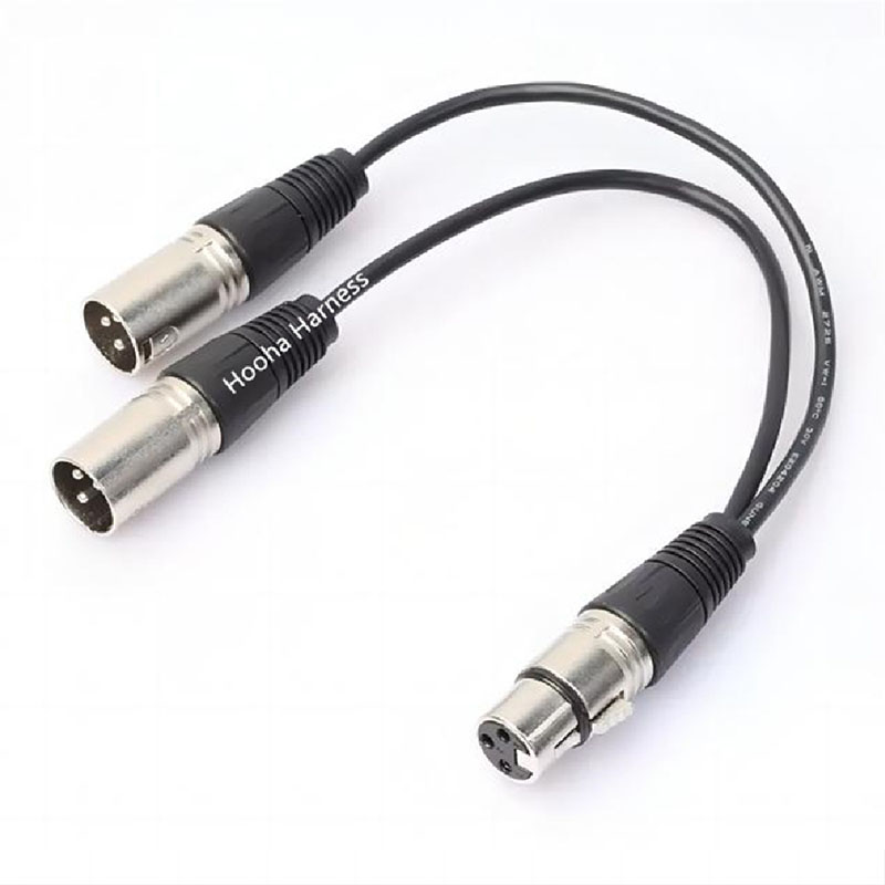 xlr cable 2 to 1