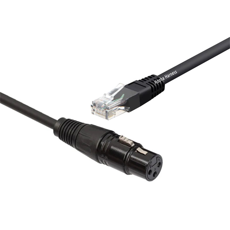 XLR a RJ45