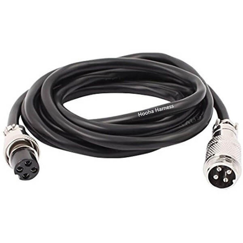 gx16 4 pin aviation cable