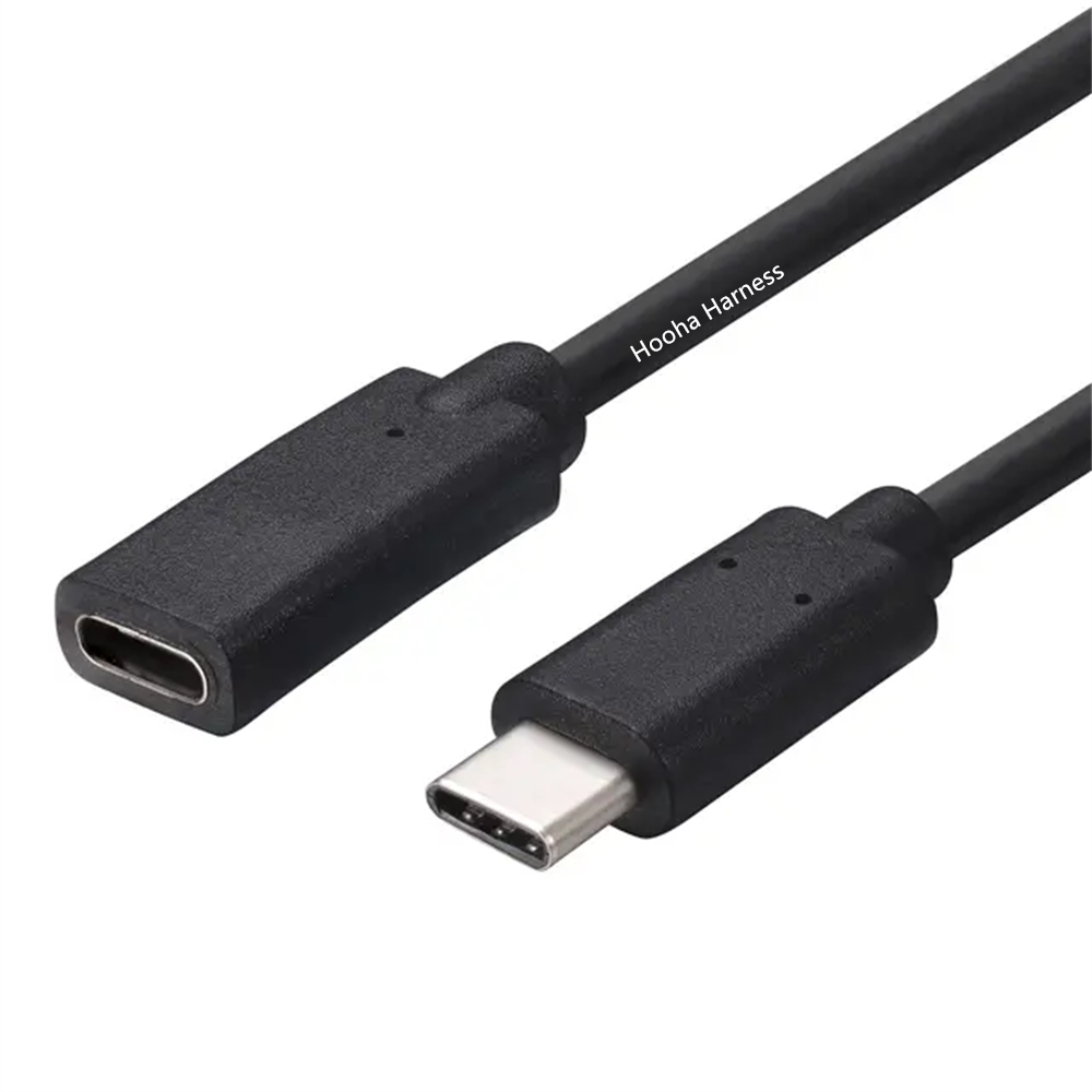 USB C macho a hembra