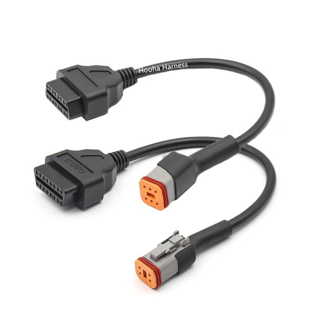 deutsch 4pin 6pin to OBD cable