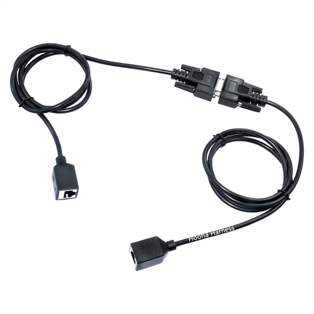 DB 9 to DB 15 male female extension cable