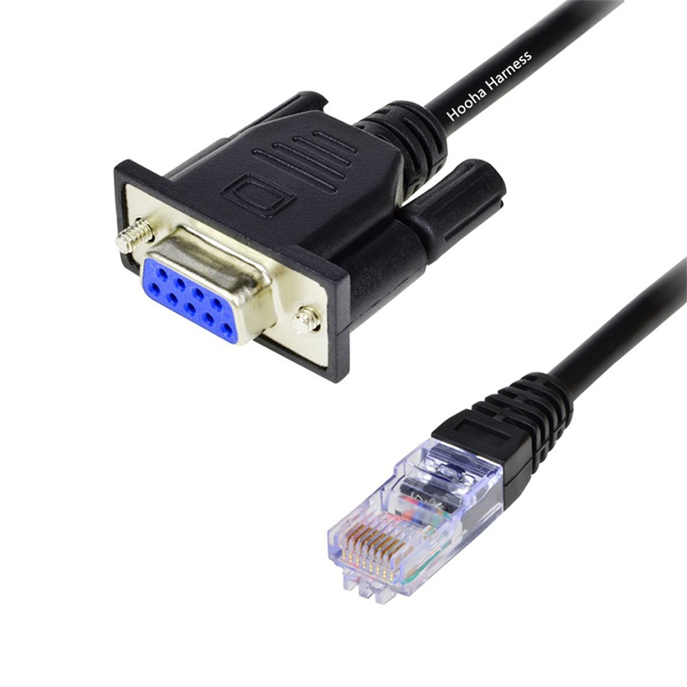 adaptador db9 a rj45