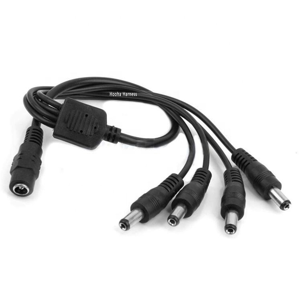 Cable de alimentación CC 1 a 4