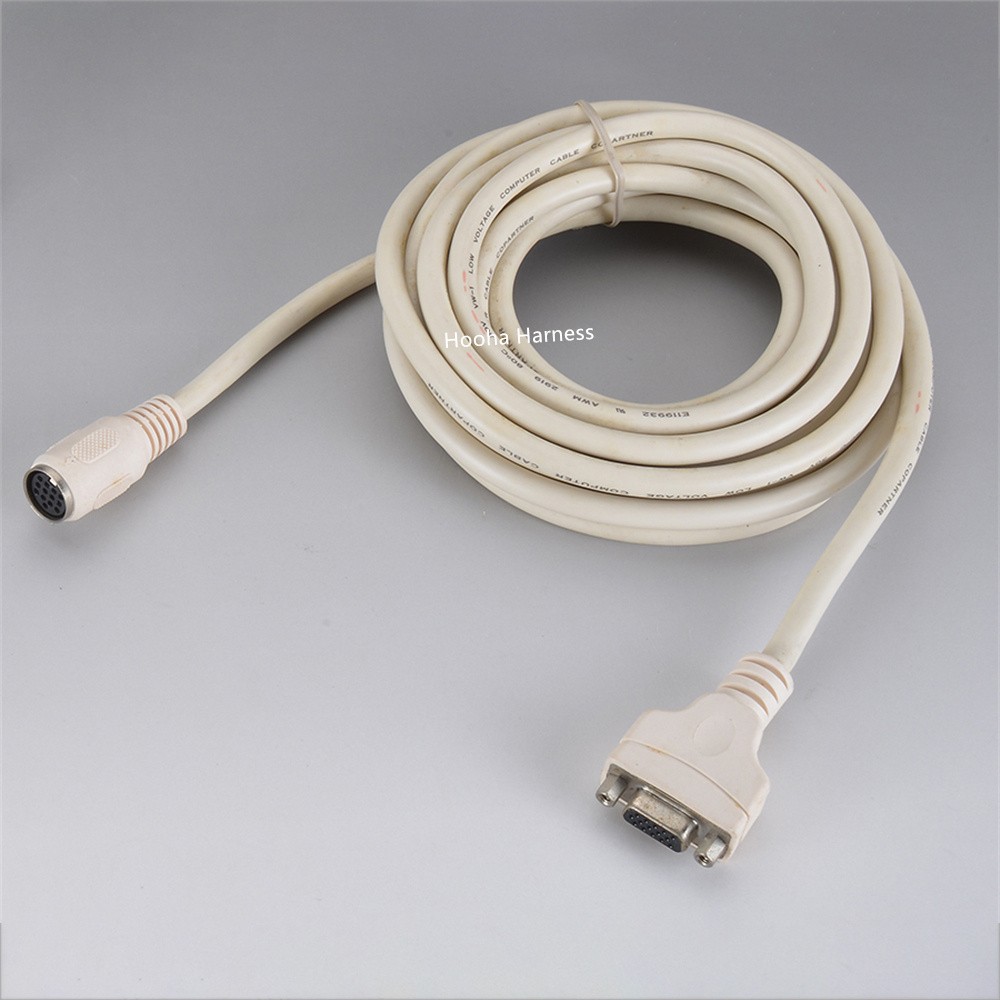 DB 25 pin cable overmold