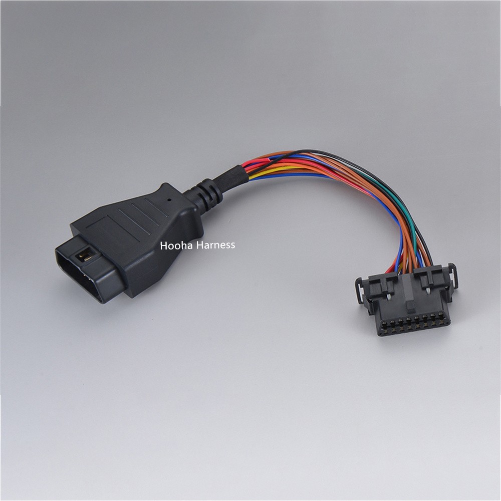 OBD connector overmold