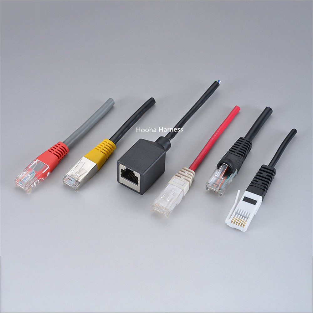 RJ45 connector overmold