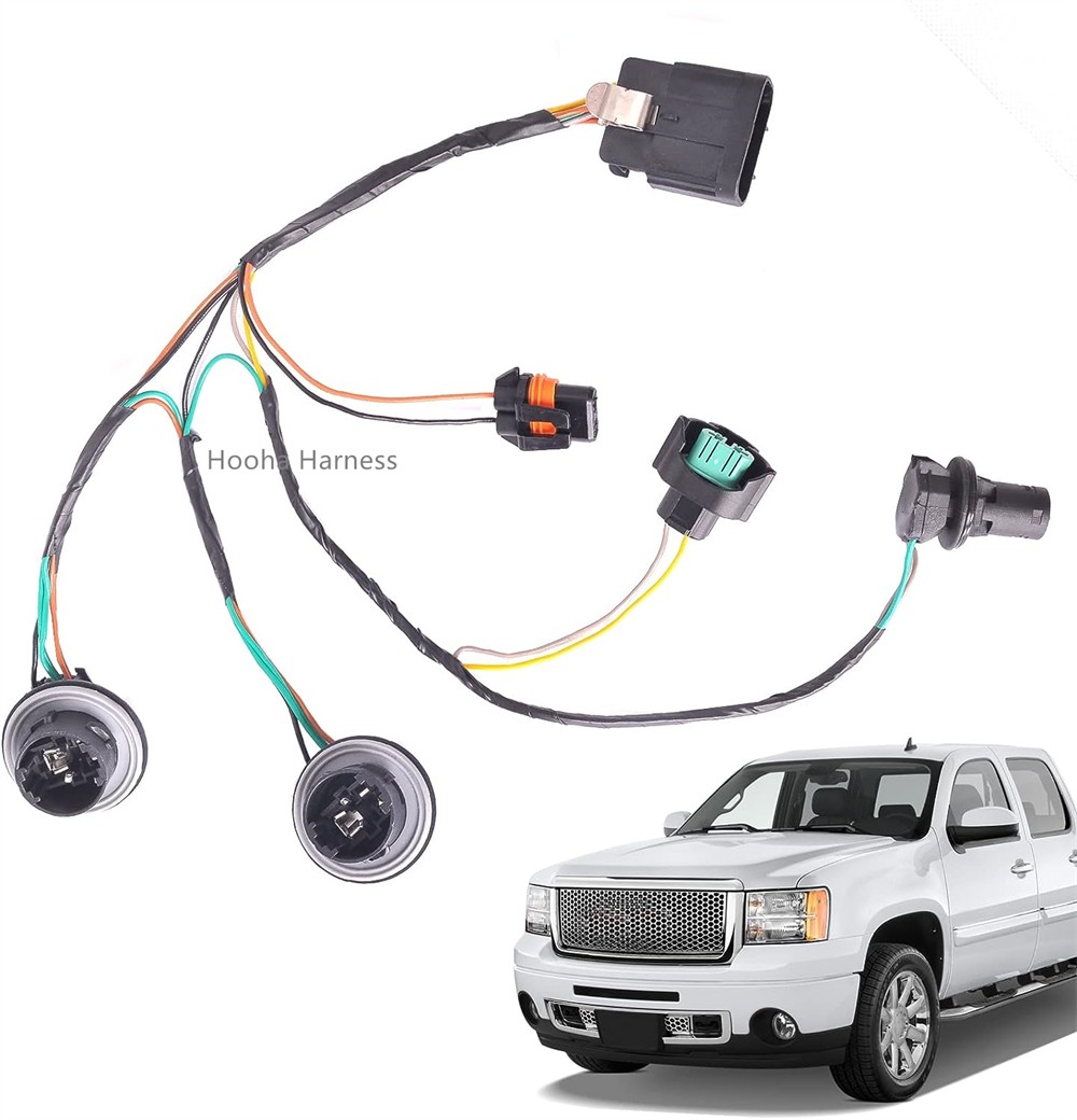 mazo de cables del faro gmc sierra