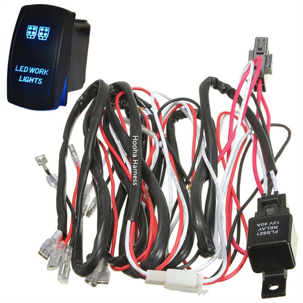 rock light wiring harness