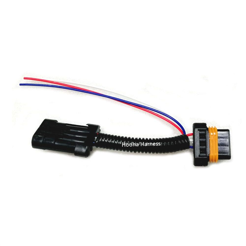 wire harness connector for brack light license plate lights