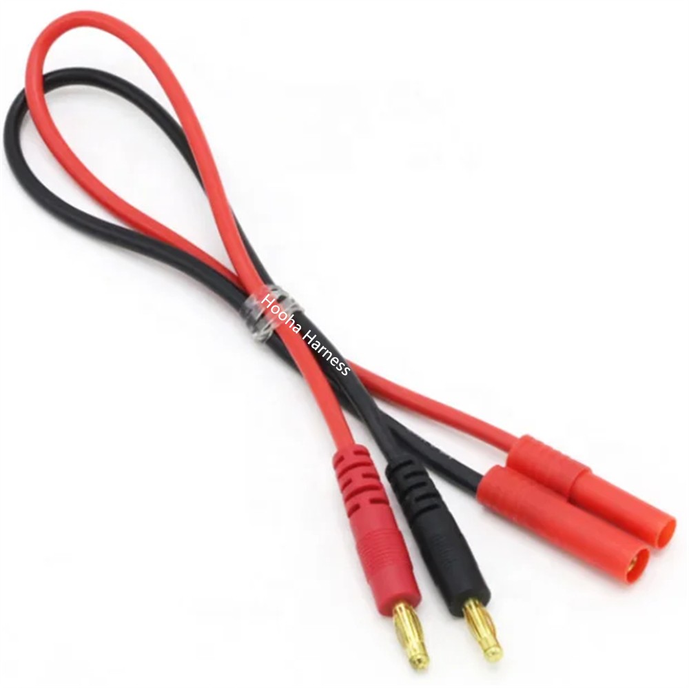 Banana Plug to HXT4.0 RC Charge Cable