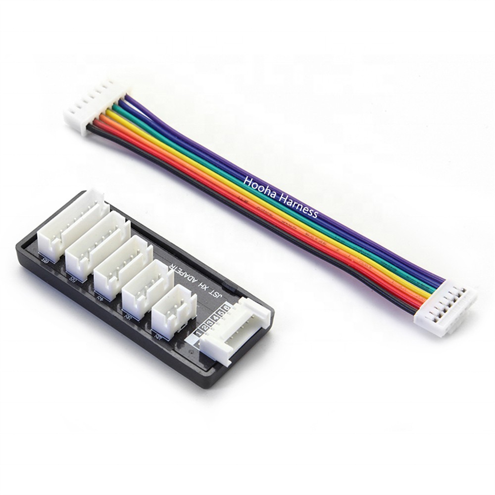 Cable de batería con conector JST XH 7p