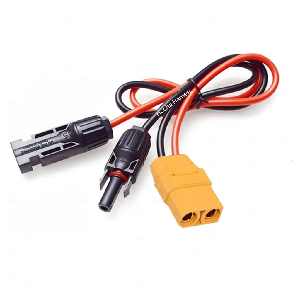 Conector solar al cable de extensión de carga XT60