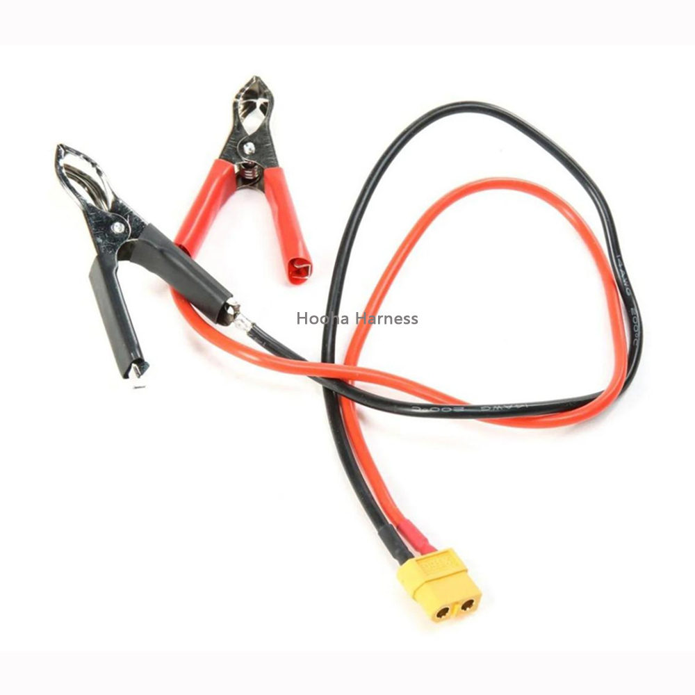 XT60 to Alligator Clip Power Supply Cable