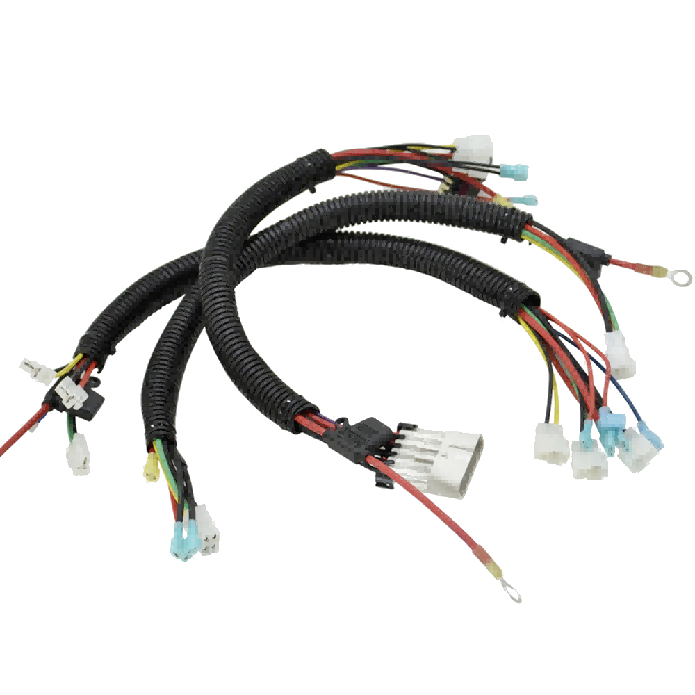 mazo de cables para almacenamiento de motos