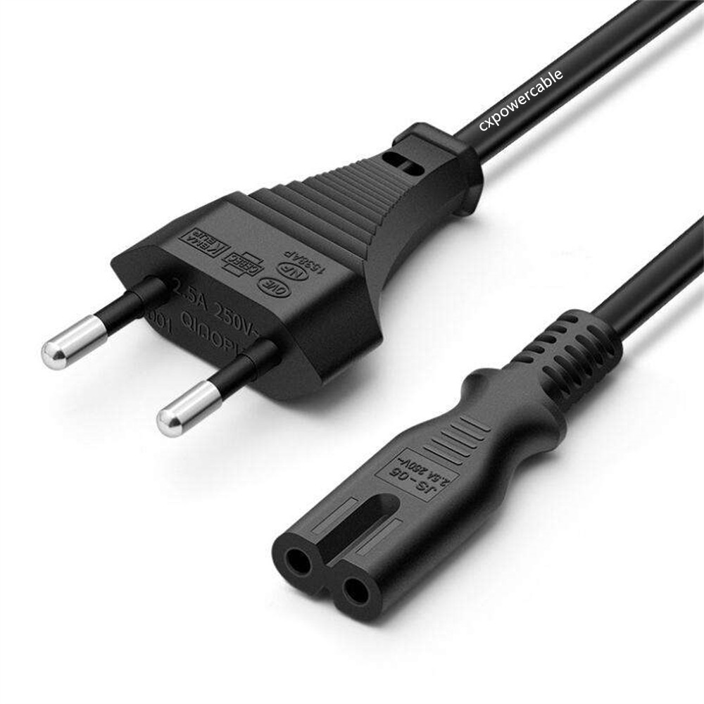 C7 to EU 2pin power cord