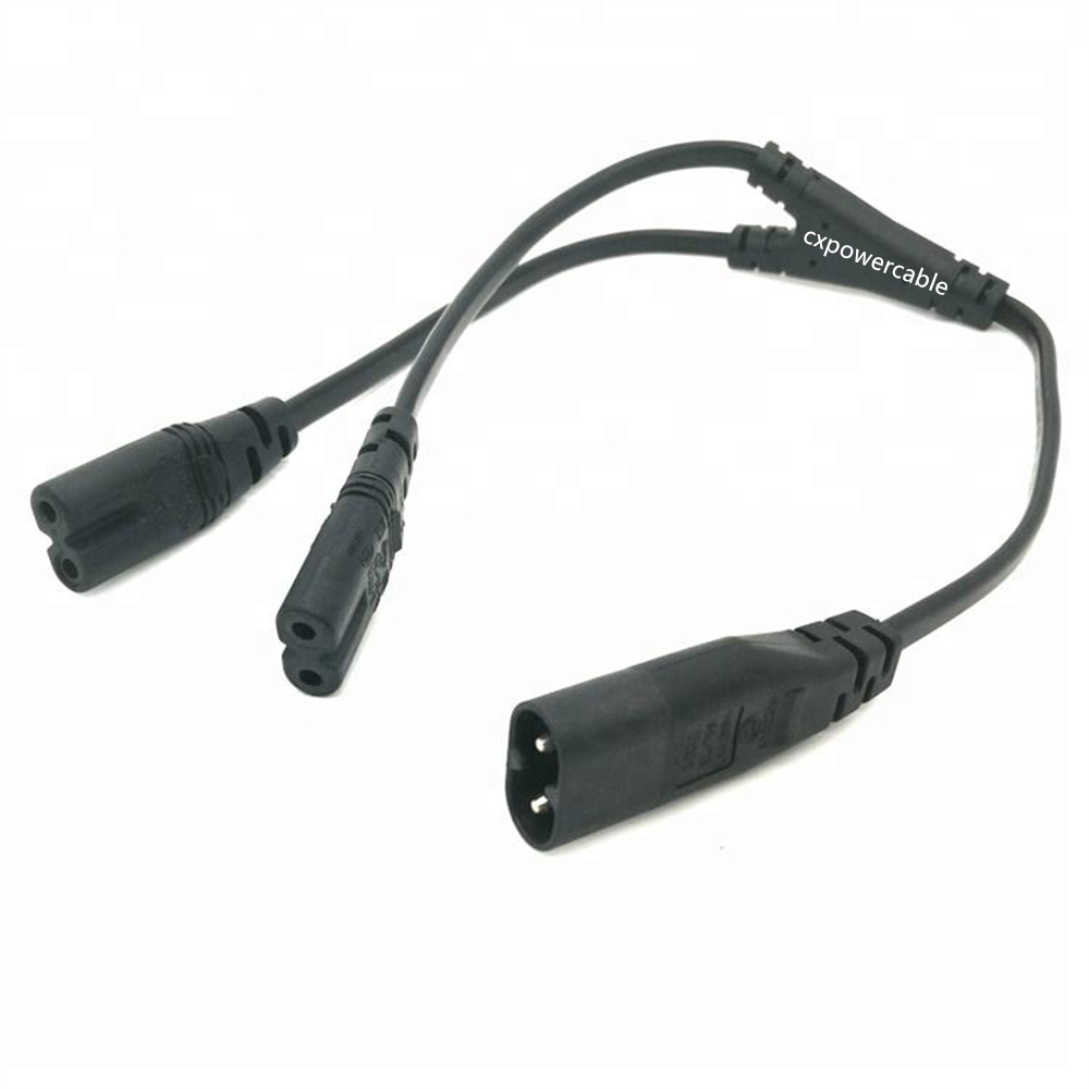 C8 to 2 C7 power cable