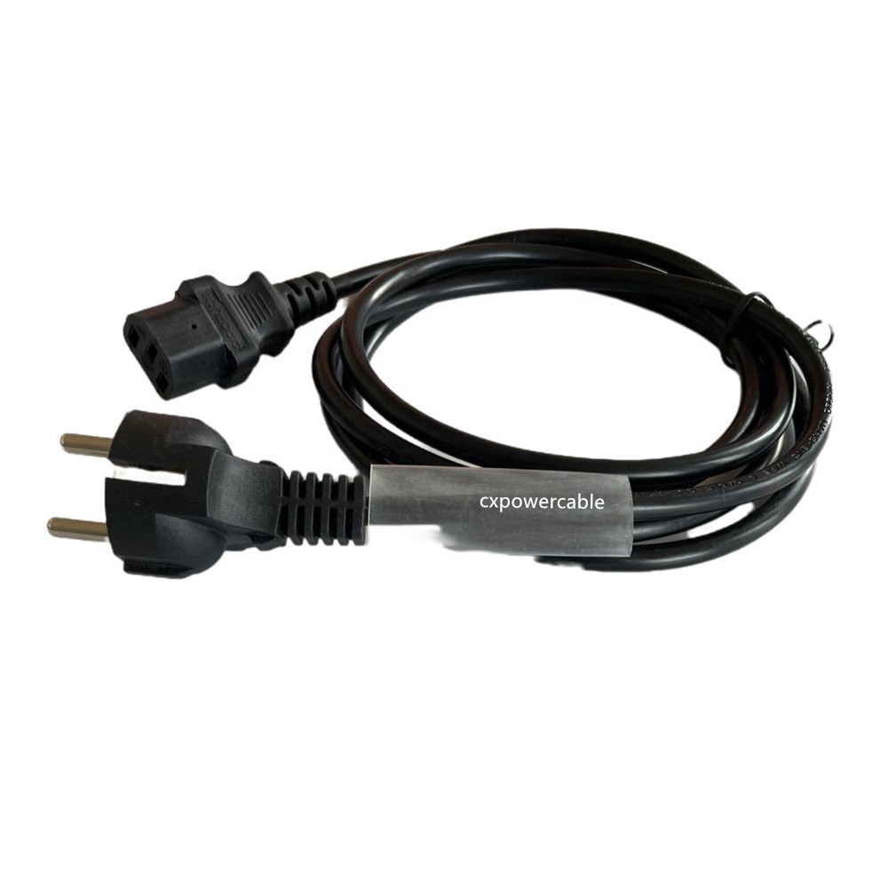 C13 to EU 2pin power cords