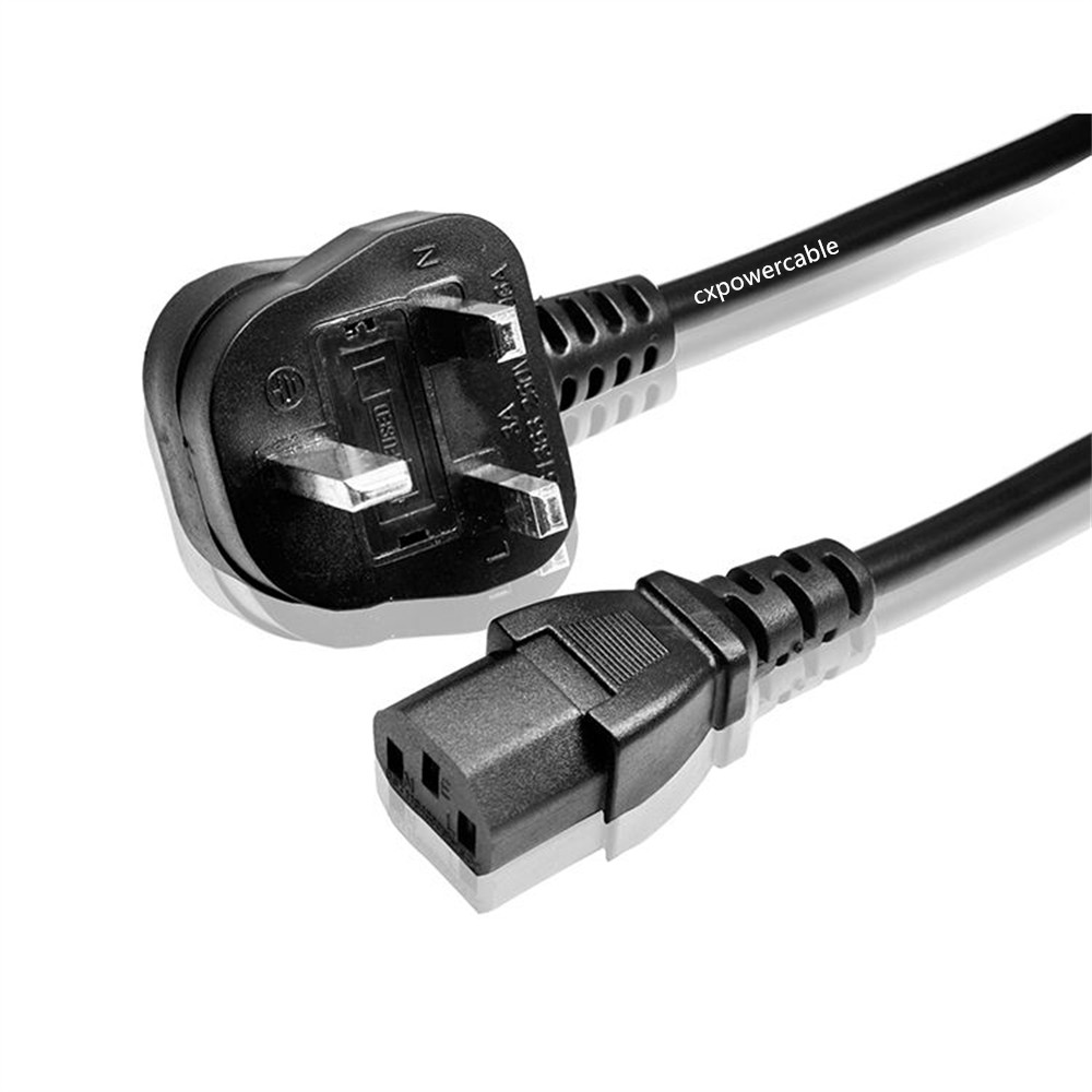 C13 to UK 3pin power cable