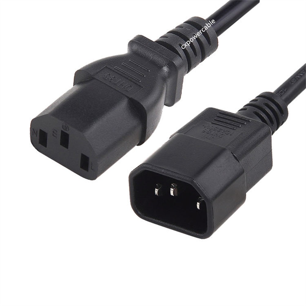 C14 to C13 power cable