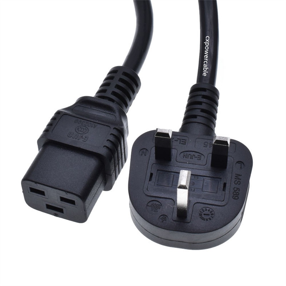 C19 to BS power cable