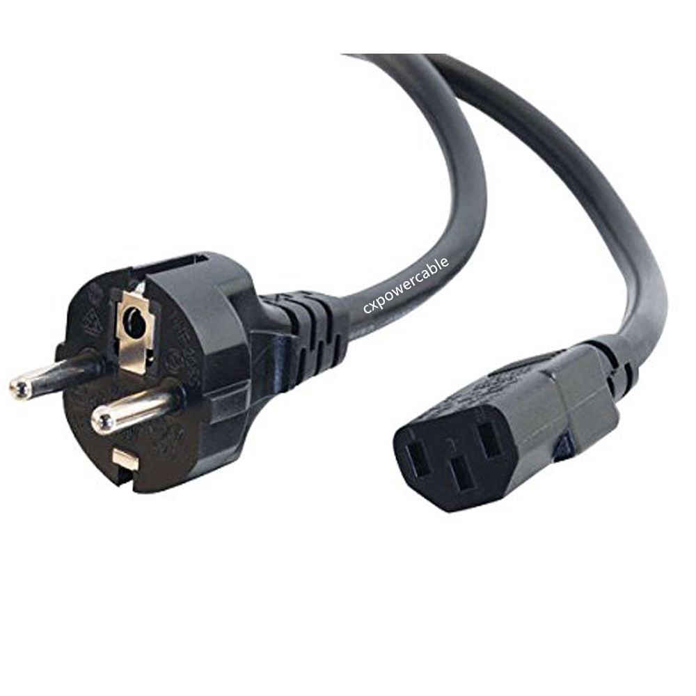 C19 to EU 3pin power cable