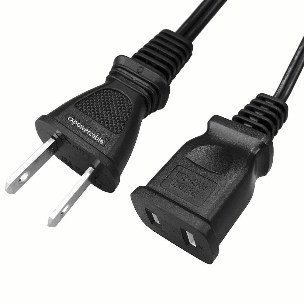 Japan 2 pin extension power cable