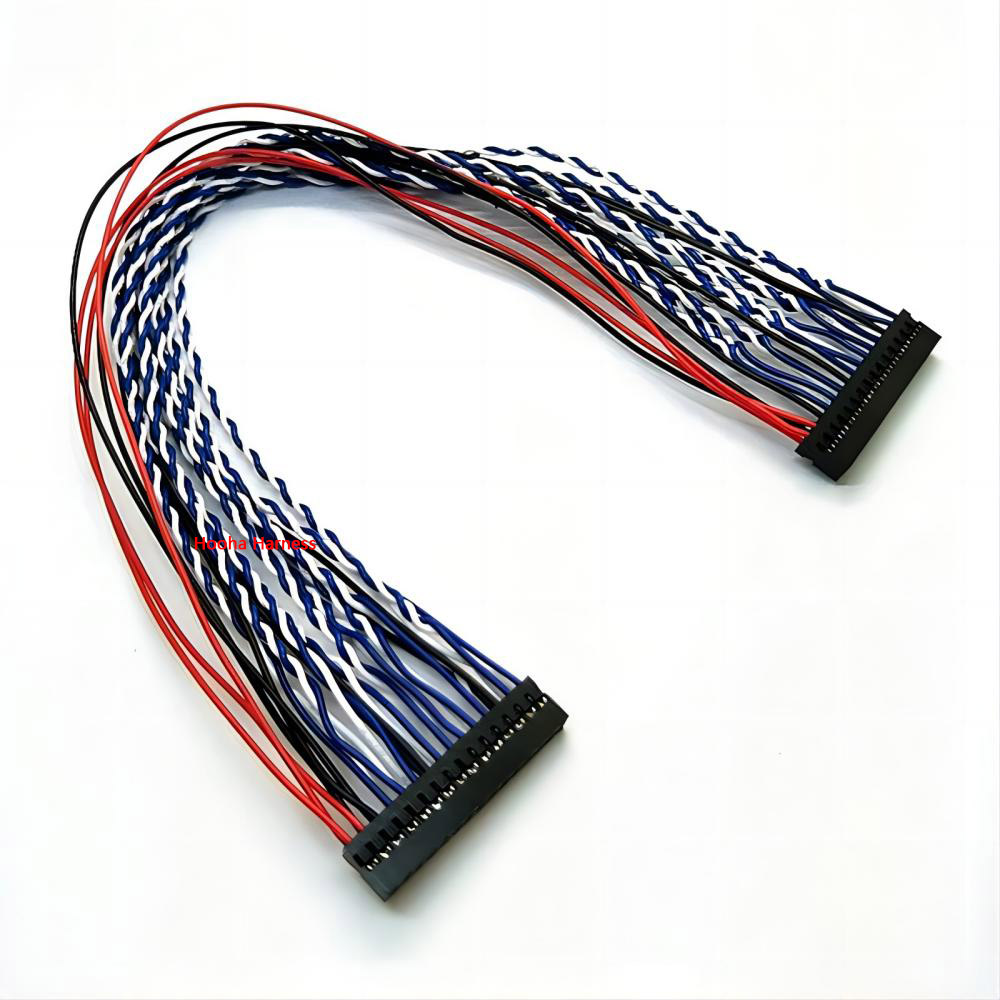 twist wire harness