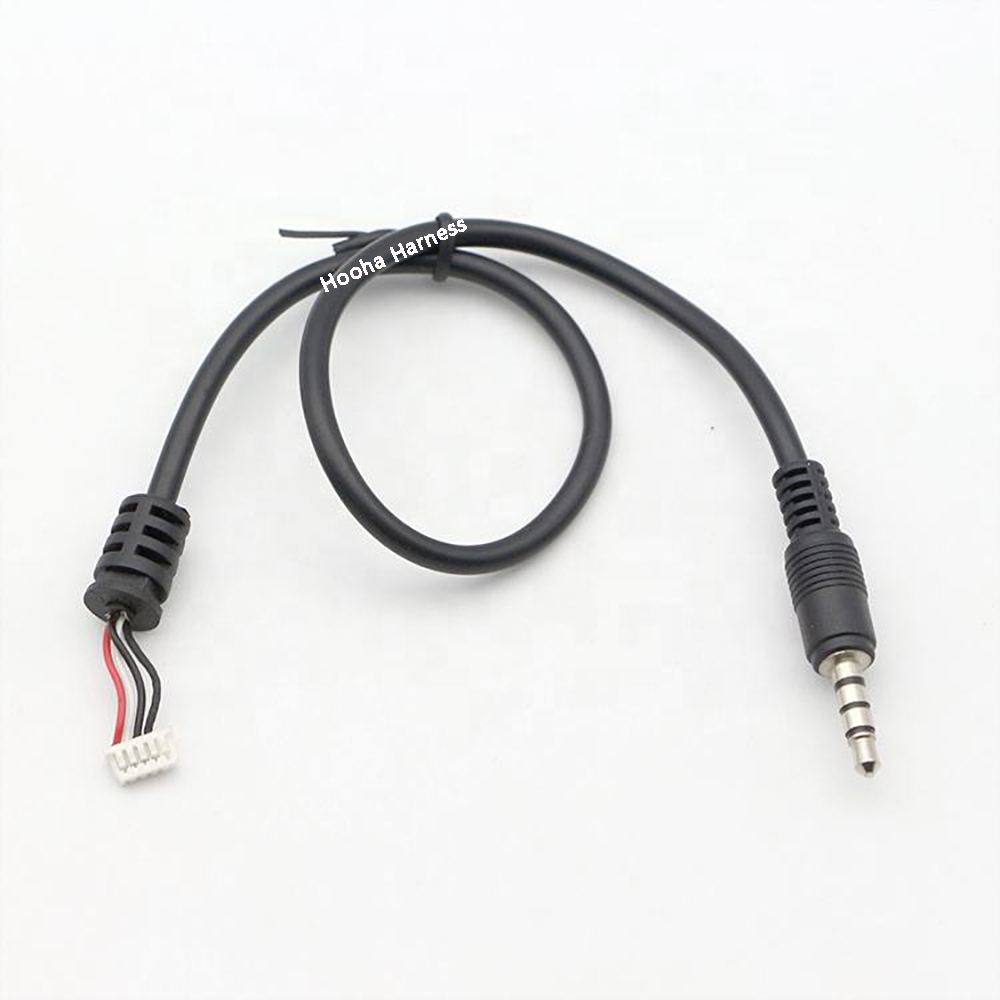 3.5mm TRRS Audio DC Jack to JST 2.0mm Pitch Connector Cable