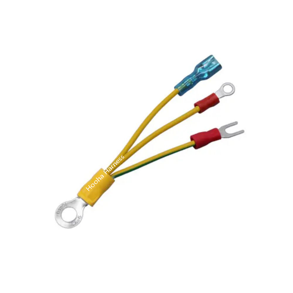 crimp fork terminal power cable