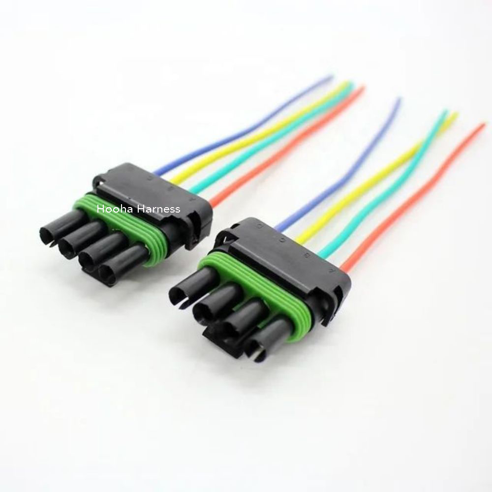 4p female connector 12015797 wire